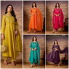 Sakoon Hit Vol 1 By Nsf Roman Silk Top With Bottom Dupatta Suppliers In India